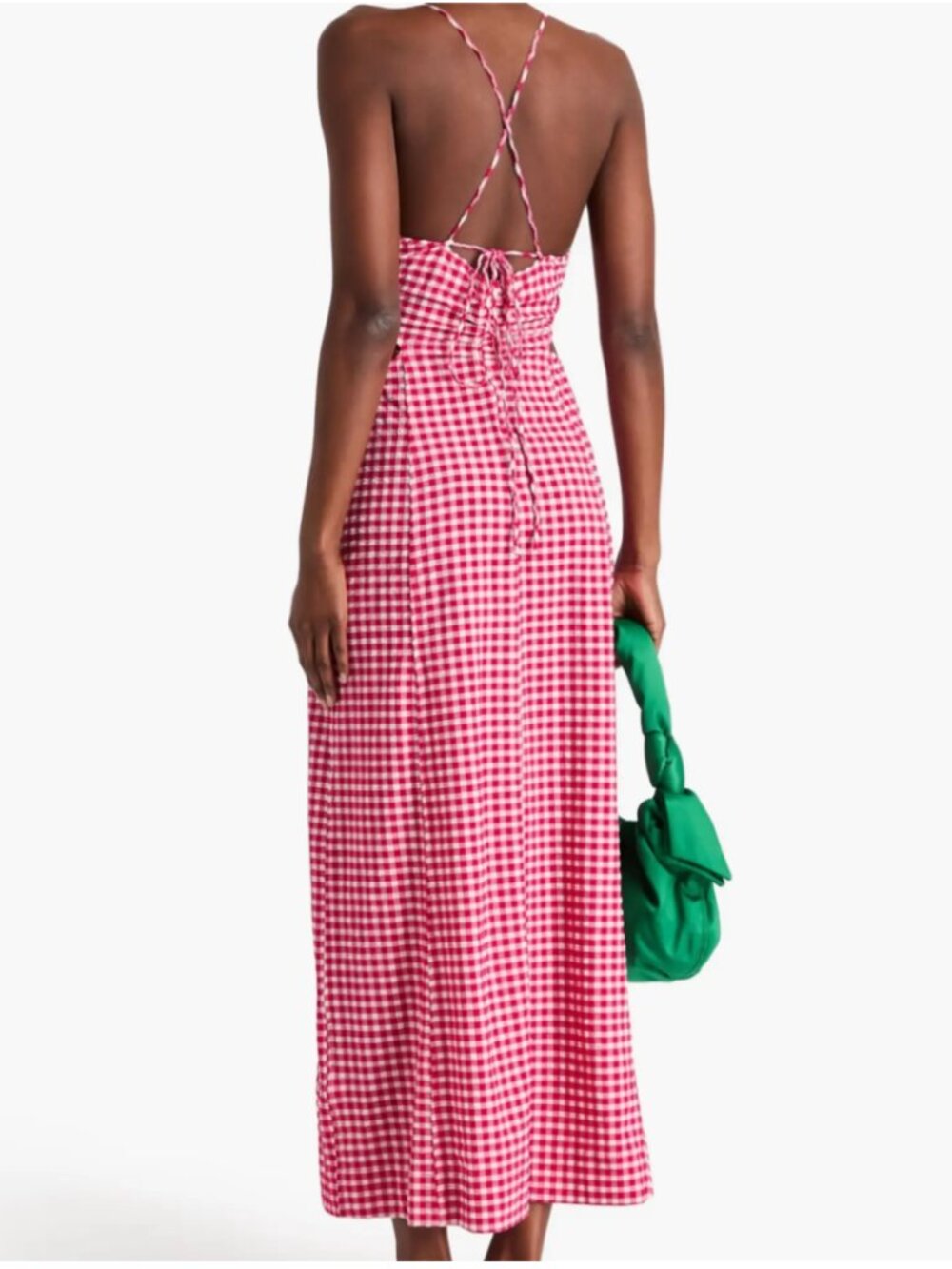 Ganni women’s gingham dress - Picture 2 of 4